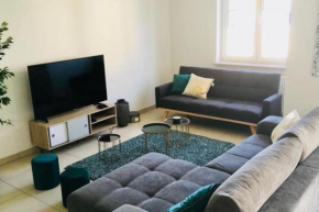 2 bedrooms in Luxembourg center w terrace&parking-2b
